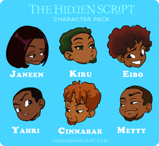 The Hidden Script Enamel Pin Set (DreamCon Preorder)