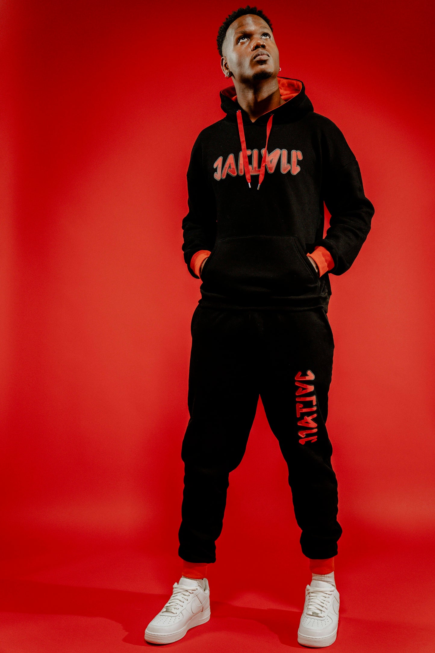 Dipped In Red Pants